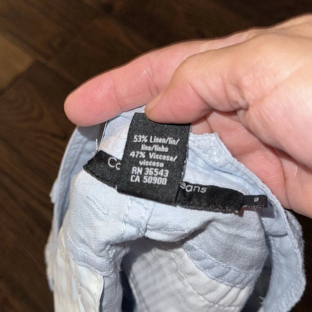Calvin Klein Light Blue Lightweight Shorts